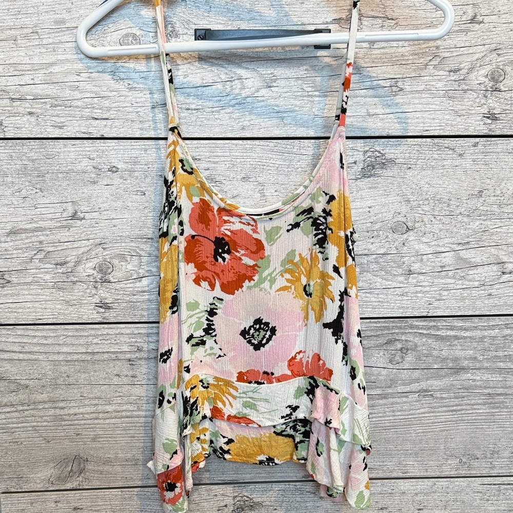 Nordstrom Volcom Multicolor Floral Camisole Top